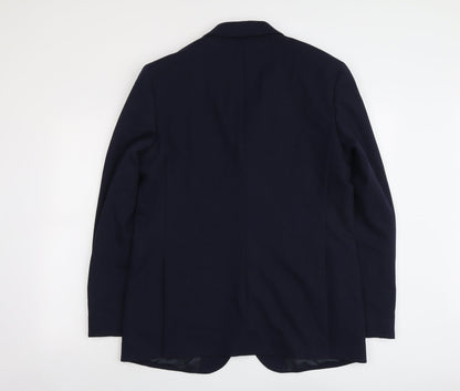 Mens UK Size 42 Marks and Spencer Regular Blue Suit Jacket