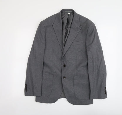 Mens UK Size 38 Marks and Spencer Regular Grey Suit Jacket