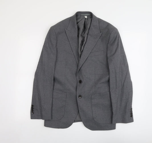 Mens UK Size 38 Marks and Spencer Regular Grey Suit Jacket