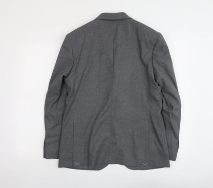 Mens UK Size 38 Marks and Spencer Regular Grey Suit Jacket