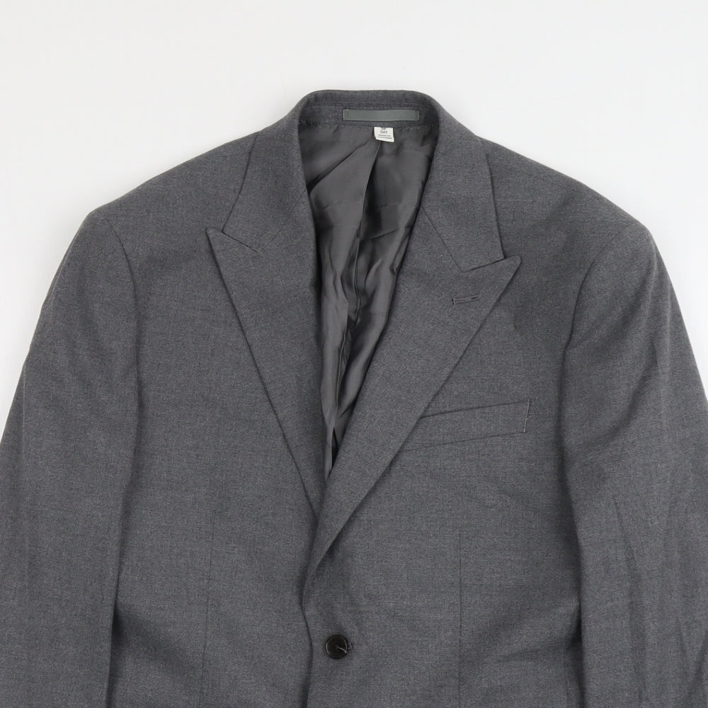 Mens UK Size 38 Marks and Spencer Regular Grey Suit Jacket