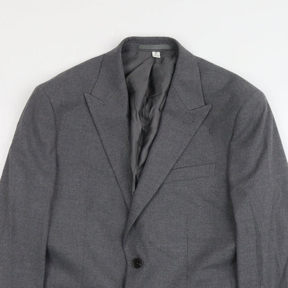 Mens UK Size 38 Marks and Spencer Regular Grey Suit Jacket