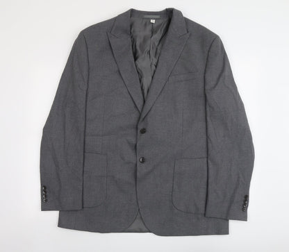 Mens UK Size 44 Marks and Spencer Regular Grey Suit Jacket