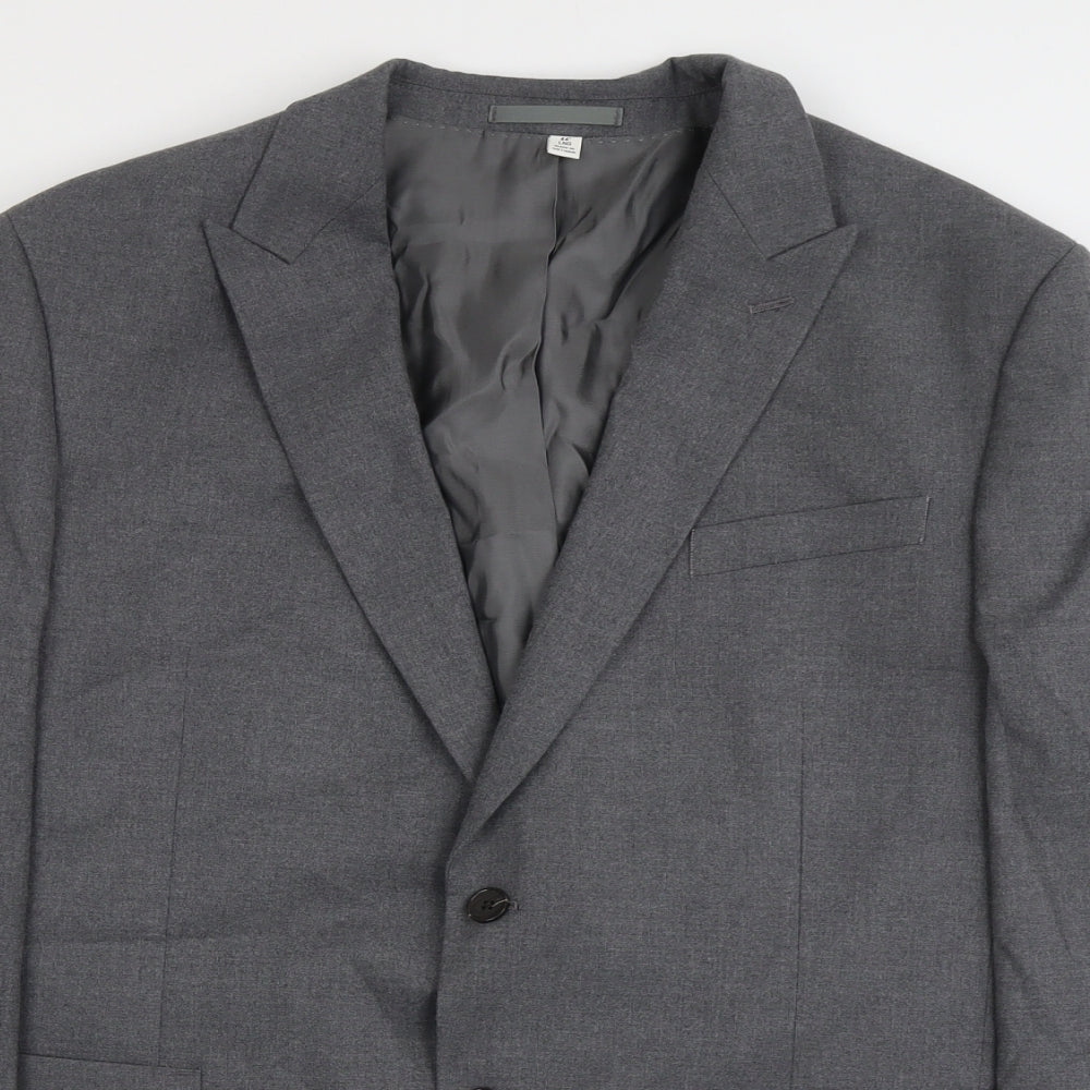 Mens UK Size 44 Marks and Spencer Regular Grey Suit Jacket