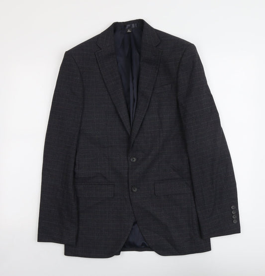 Mens UK Size 36 Marks and Spencer Regular Grey Suit Jacket