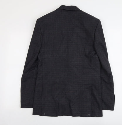 Mens UK Size 36 Marks and Spencer Regular Grey Suit Jacket