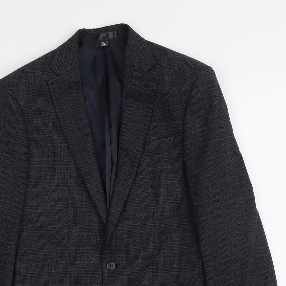 Mens UK Size 36 Marks and Spencer Regular Grey Suit Jacket