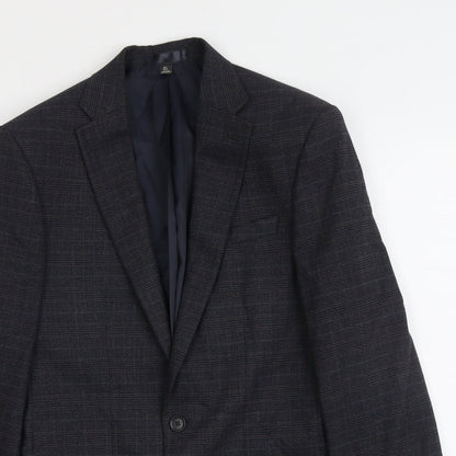 Mens UK Size 36 Marks and Spencer Regular Grey Suit Jacket