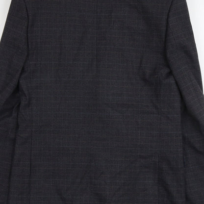 Mens UK Size 36 Marks and Spencer Regular Grey Suit Jacket
