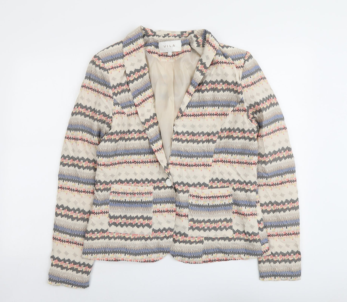Womens UK Size XL VILA Regular Multicoloured Blazer