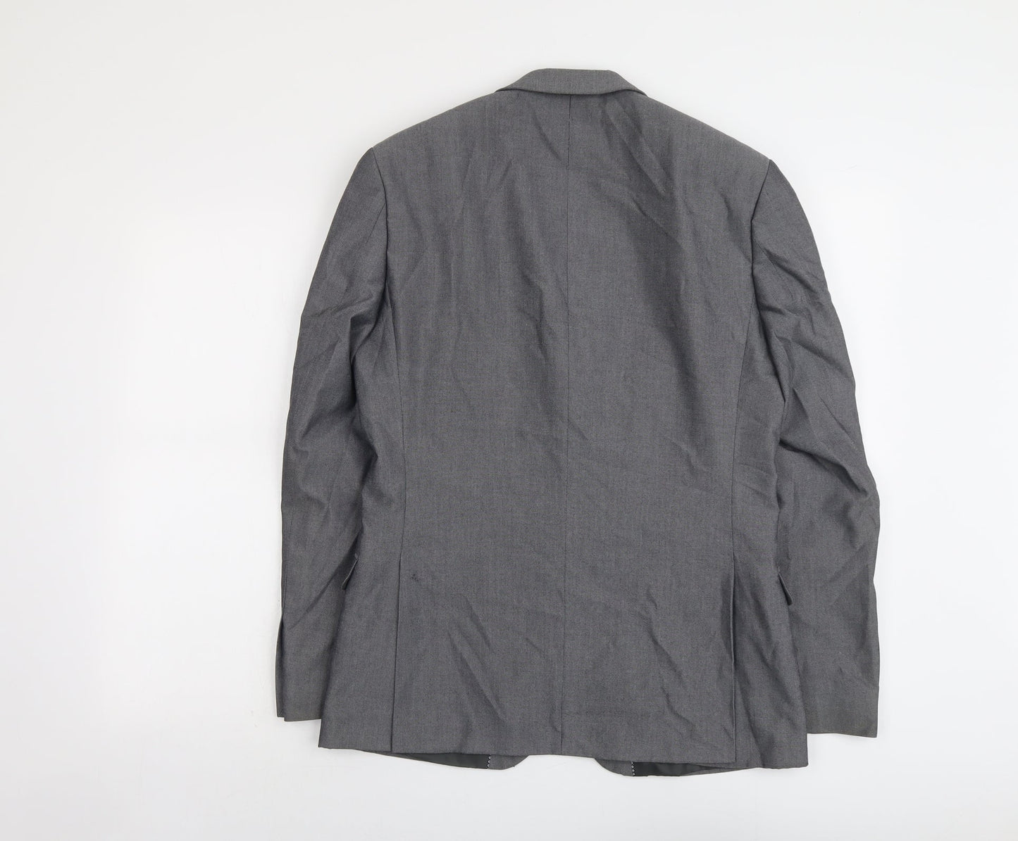 Mens UK Size 38 Red Herring Regular Grey Suit Jacket