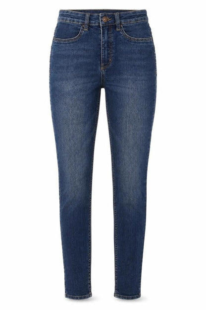Womens UK Size 4 H&M Regular Fit Skinny Blue Jeans