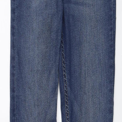 Womens UK Size 4 H&M Regular Fit Skinny Blue Jeans