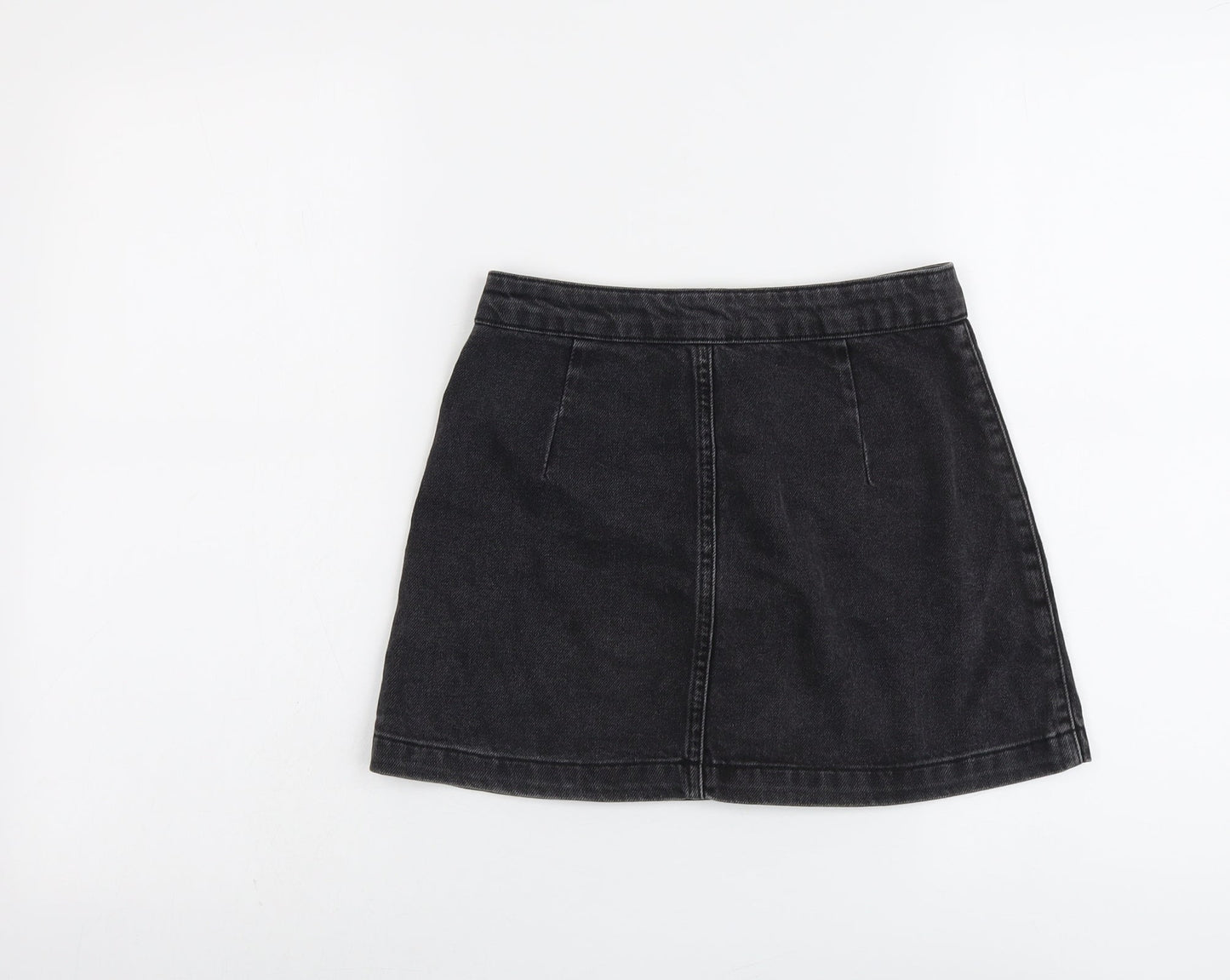 Womens UK Size 6 Topshop Mini Denim Skirt