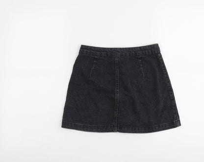 Womens UK Size 6 Topshop Mini Denim Skirt