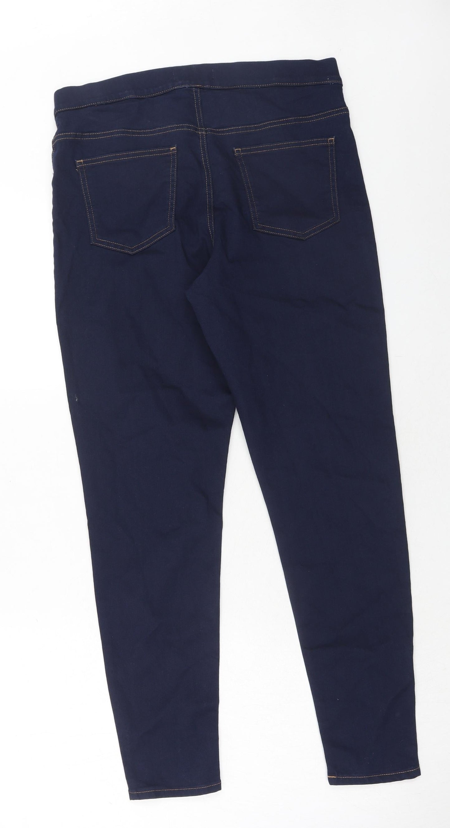 Womens UK Size 14 Marks and Spencer Regular Fit Jegging Blue Jeans
