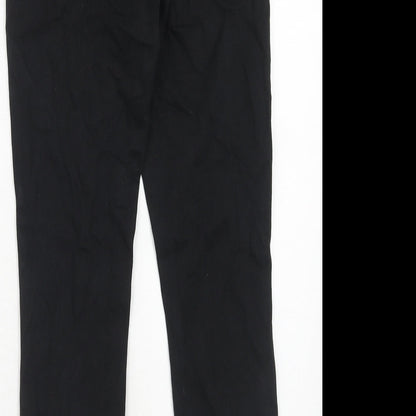 J.Brand Womens Black Cotton Skinny Jeans Size 27 in Regular Zip