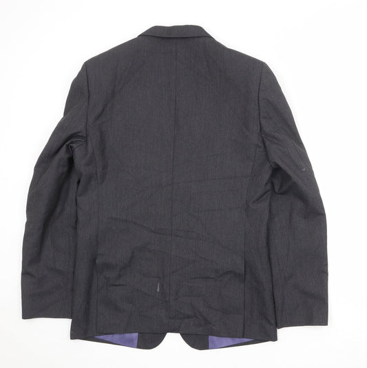 Mens UK Size 40 Marks and Spencer Regular Grey Suit Jacket