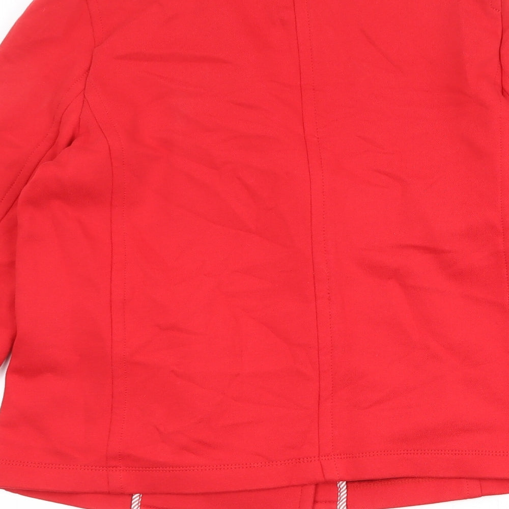 Womens UK Size XS Uniqlo Red Jacket