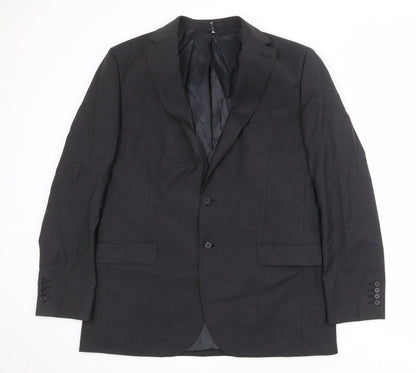Mens UK Size 44 Marks and Spencer Regular Grey Suit Jacket