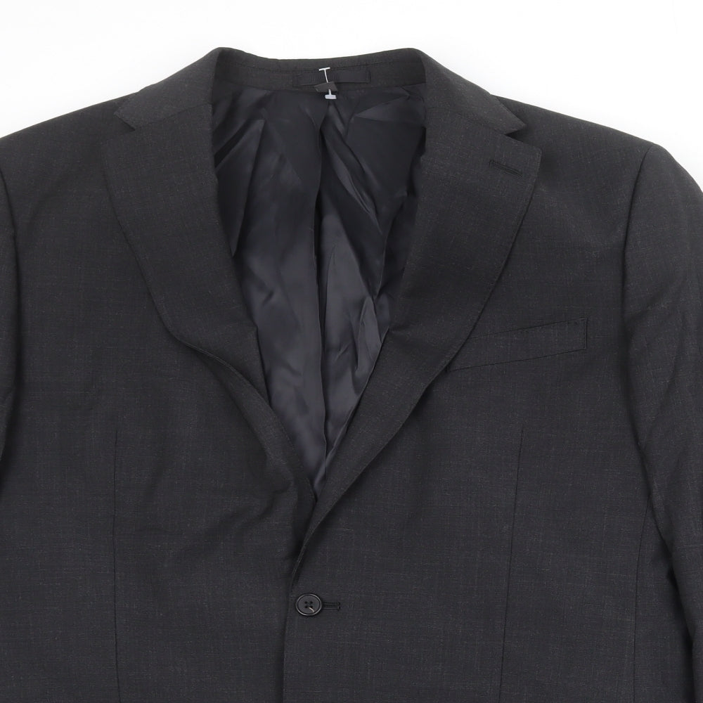Mens UK Size 44 Marks and Spencer Regular Grey Suit Jacket