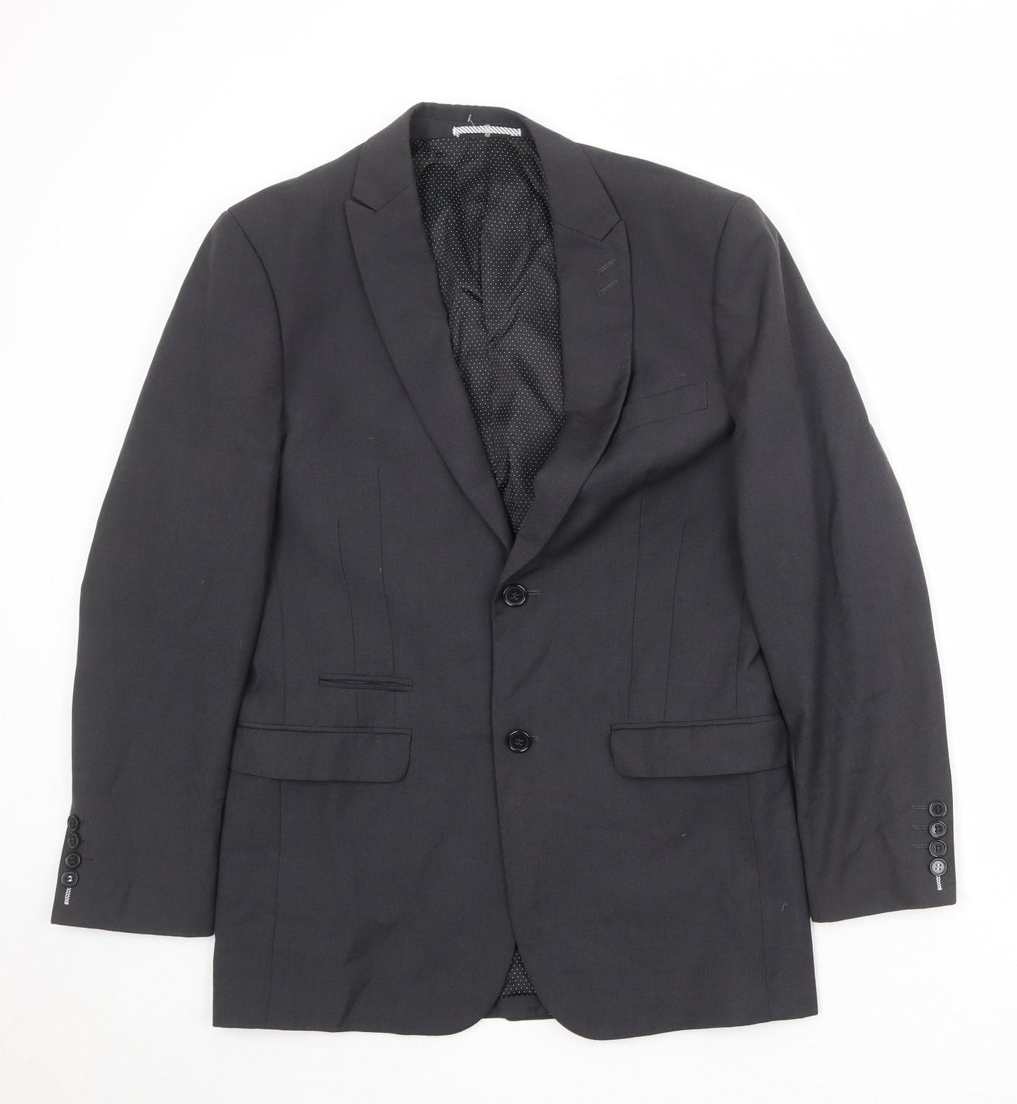 Mens UK Size 36 Skopes Regular Black Suit Jacket