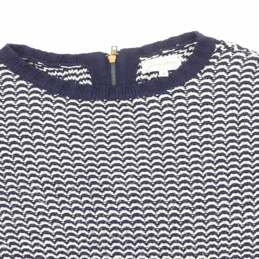 Womens UK Size 8 New Look Blue Pullover Jumper