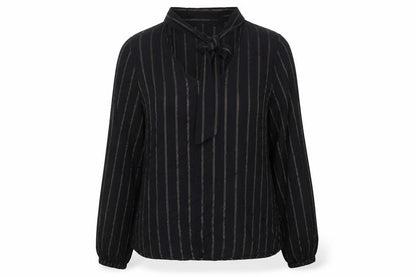 Womens UK Size 10 Marks and Spencer Black Basic Blouse