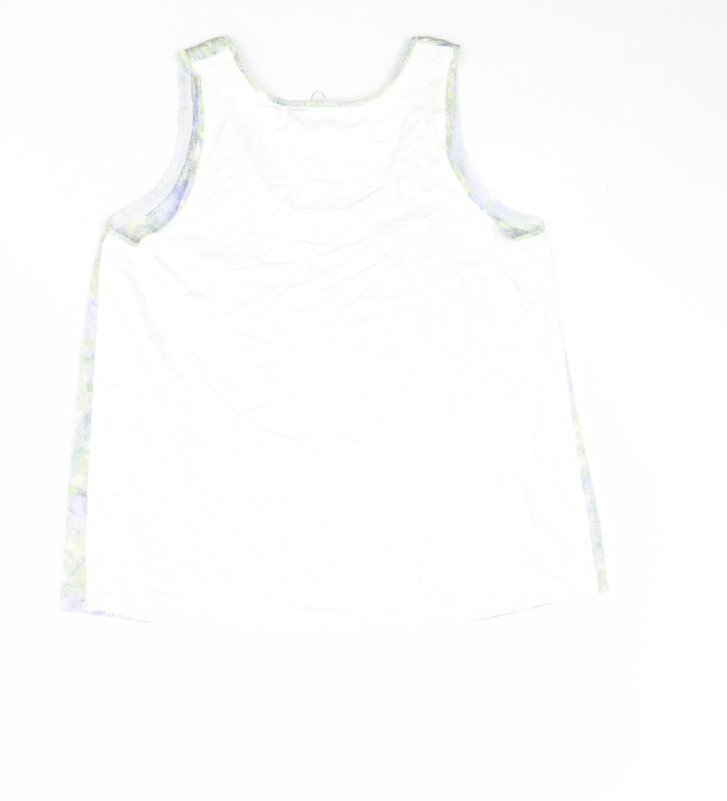 Womens UK Size 8 Marks and Spencer Multicoloured Basic Tank