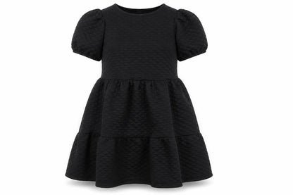 River Island Womens Black Polyester A-Line Size 10 Round Neck Zip