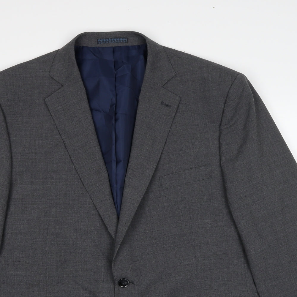 Mens UK Size 44 Marks and Spencer Regular Grey Suit Jacket