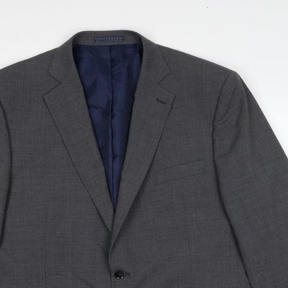 Mens UK Size 44 Marks and Spencer Regular Grey Suit Jacket