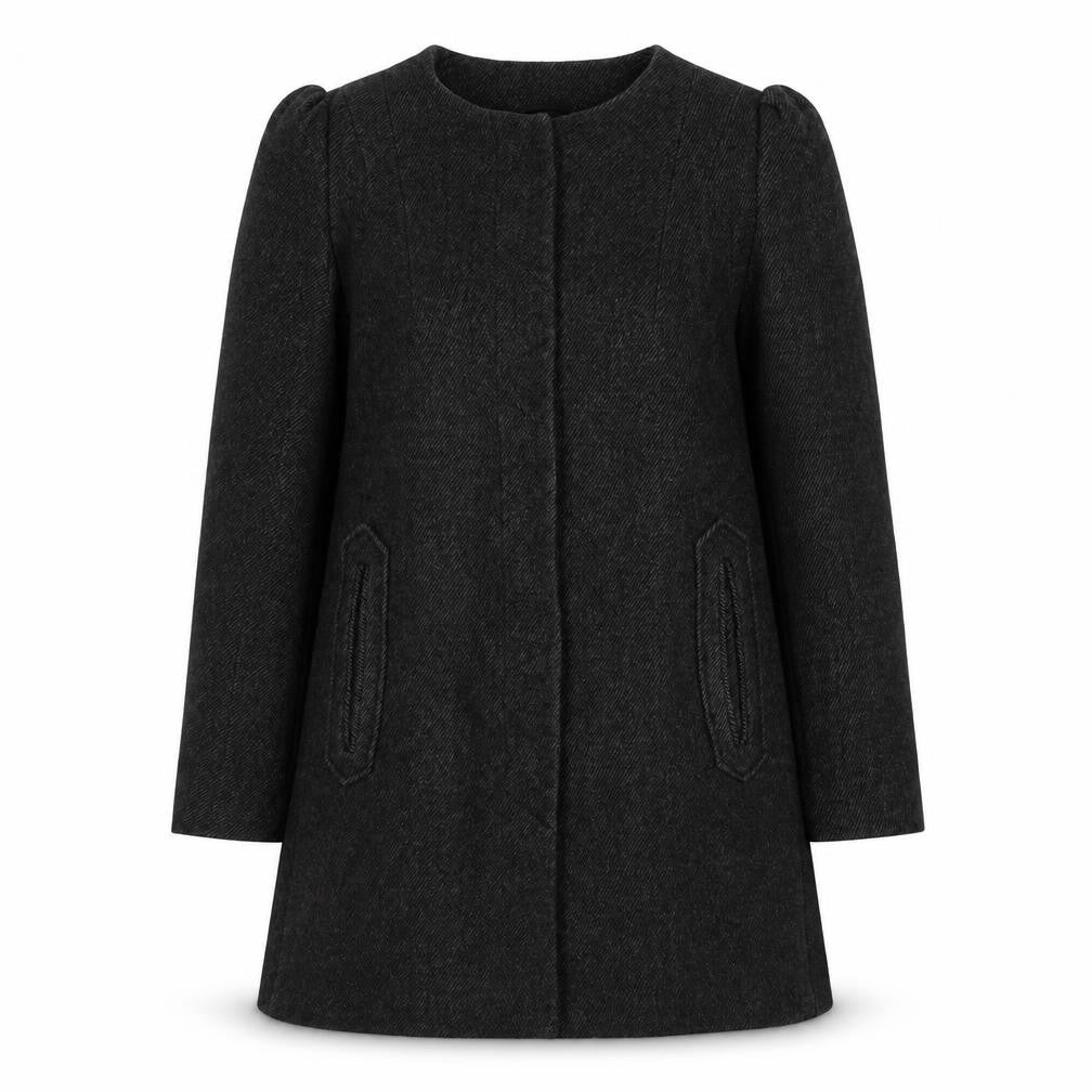Womens UK Size 12 Esprit Grey Overcoat