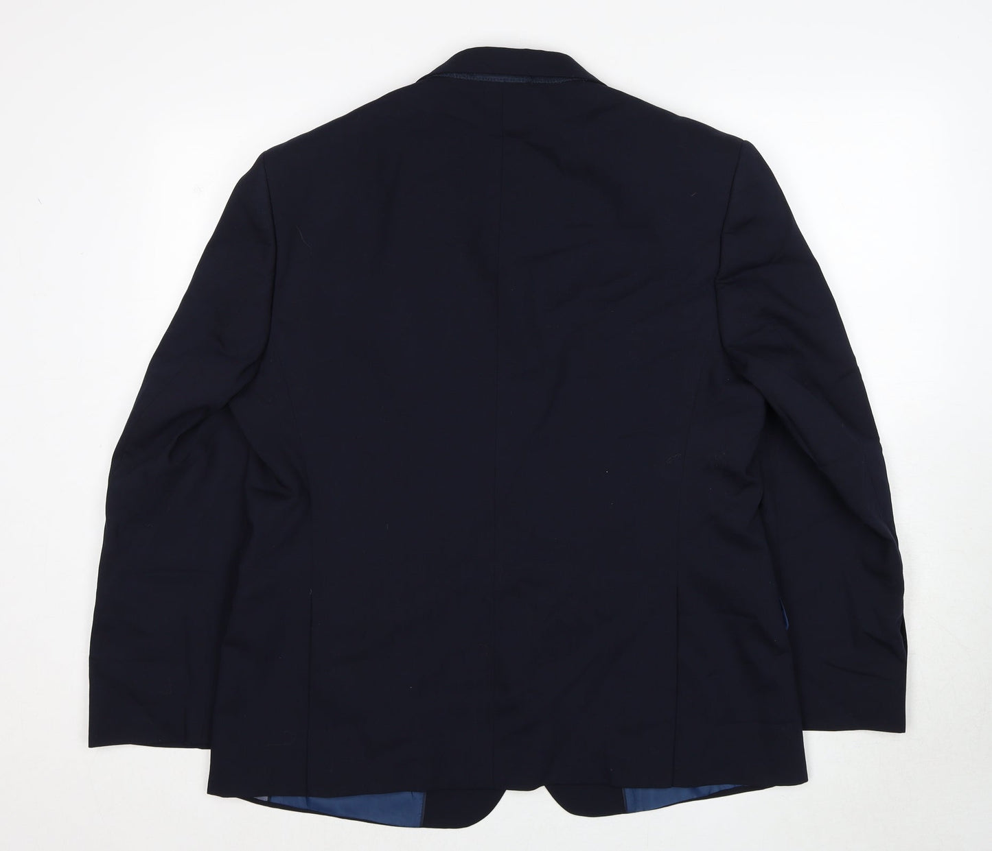 Mens UK Size 42 Marks and Spencer Regular Blue Suit Jacket