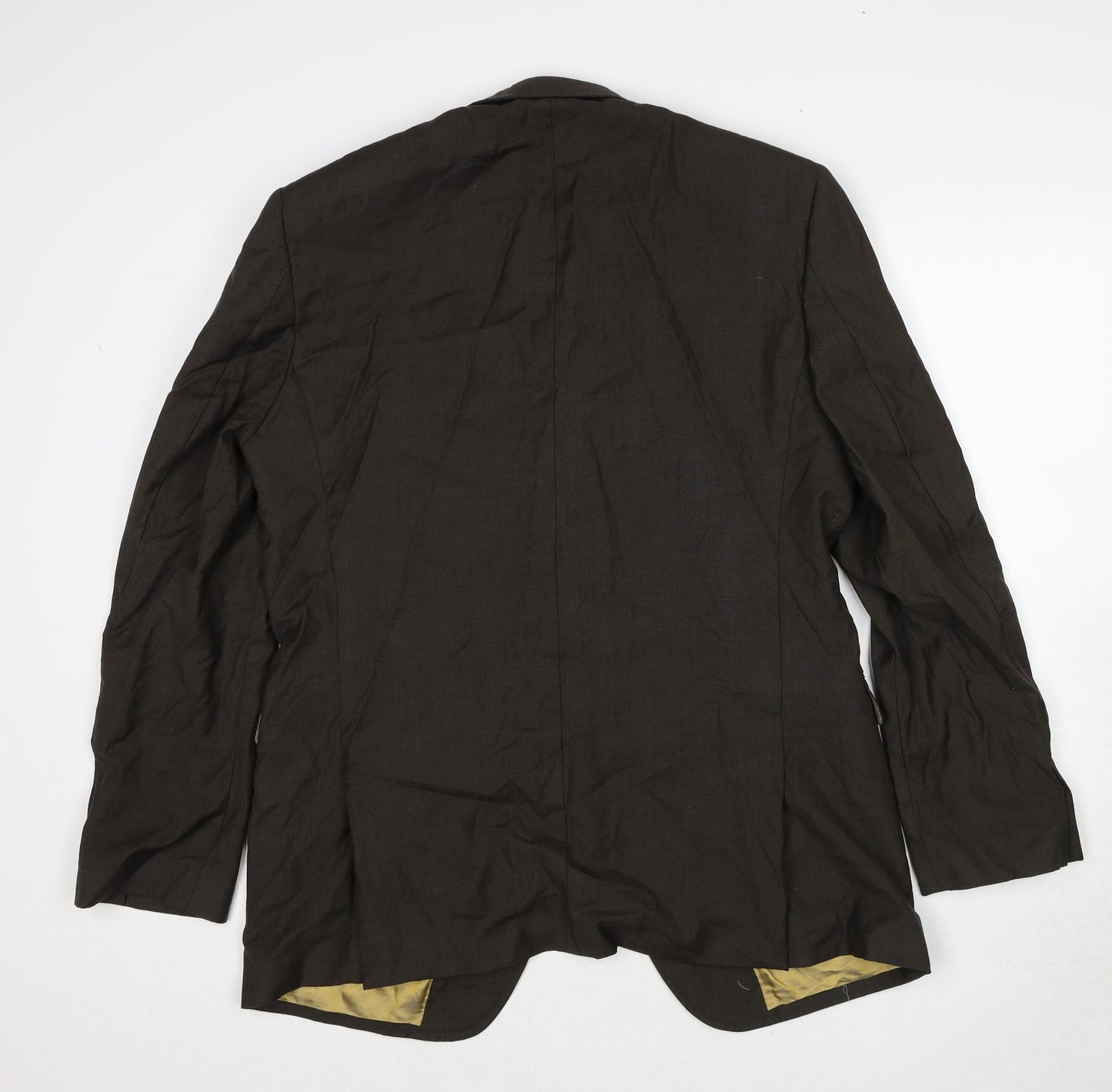 Mens UK Size 42 Marks and Spencer Regular Brown Suit Jacket