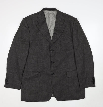 Mens UK Size 42 Marks and Spencer Regular Grey Suit Jacket