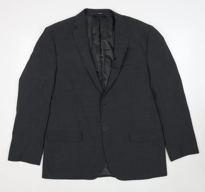 Mens UK Size 42 Marks and Spencer Regular Grey Suit Jacket