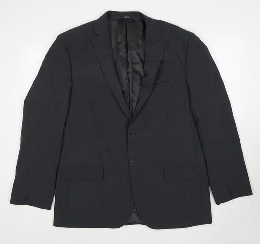 Mens UK Size 42 Marks and Spencer Regular Grey Suit Jacket
