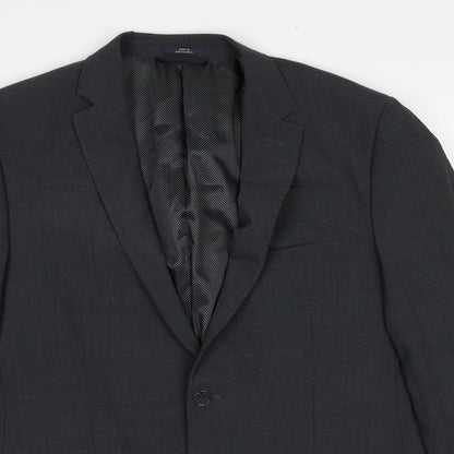Mens UK Size 42 Marks and Spencer Regular Grey Suit Jacket