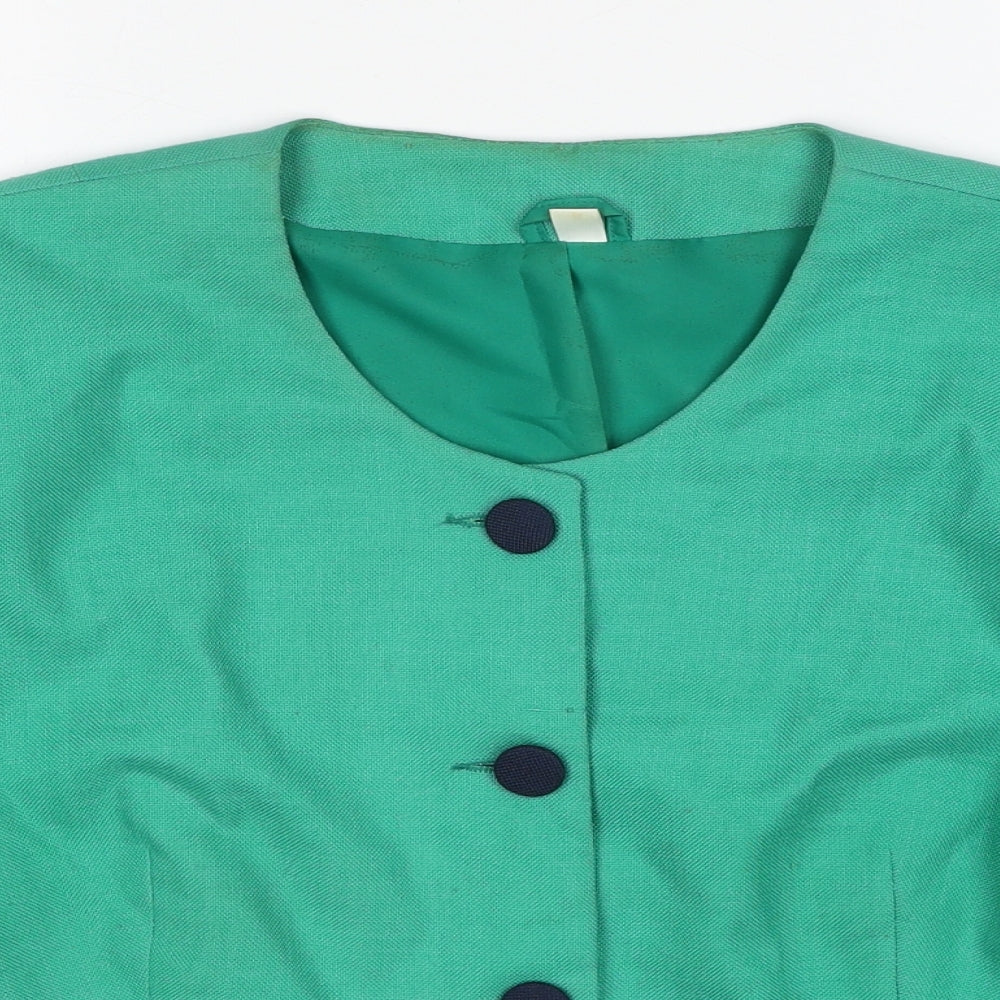 Womens UK Size 16 Hamells Green Jacket
