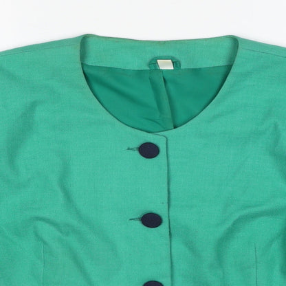 Womens UK Size 16 Hamells Green Jacket