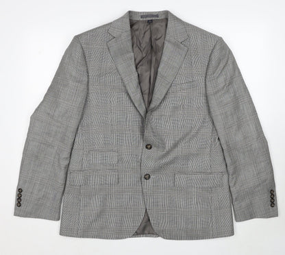 Mens UK Size 40 Marks and Spencer Regular Grey Suit Jacket
