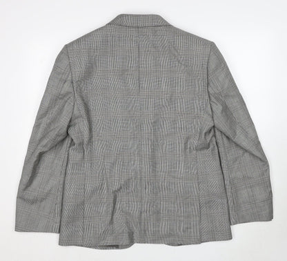 Mens UK Size 40 Marks and Spencer Regular Grey Suit Jacket