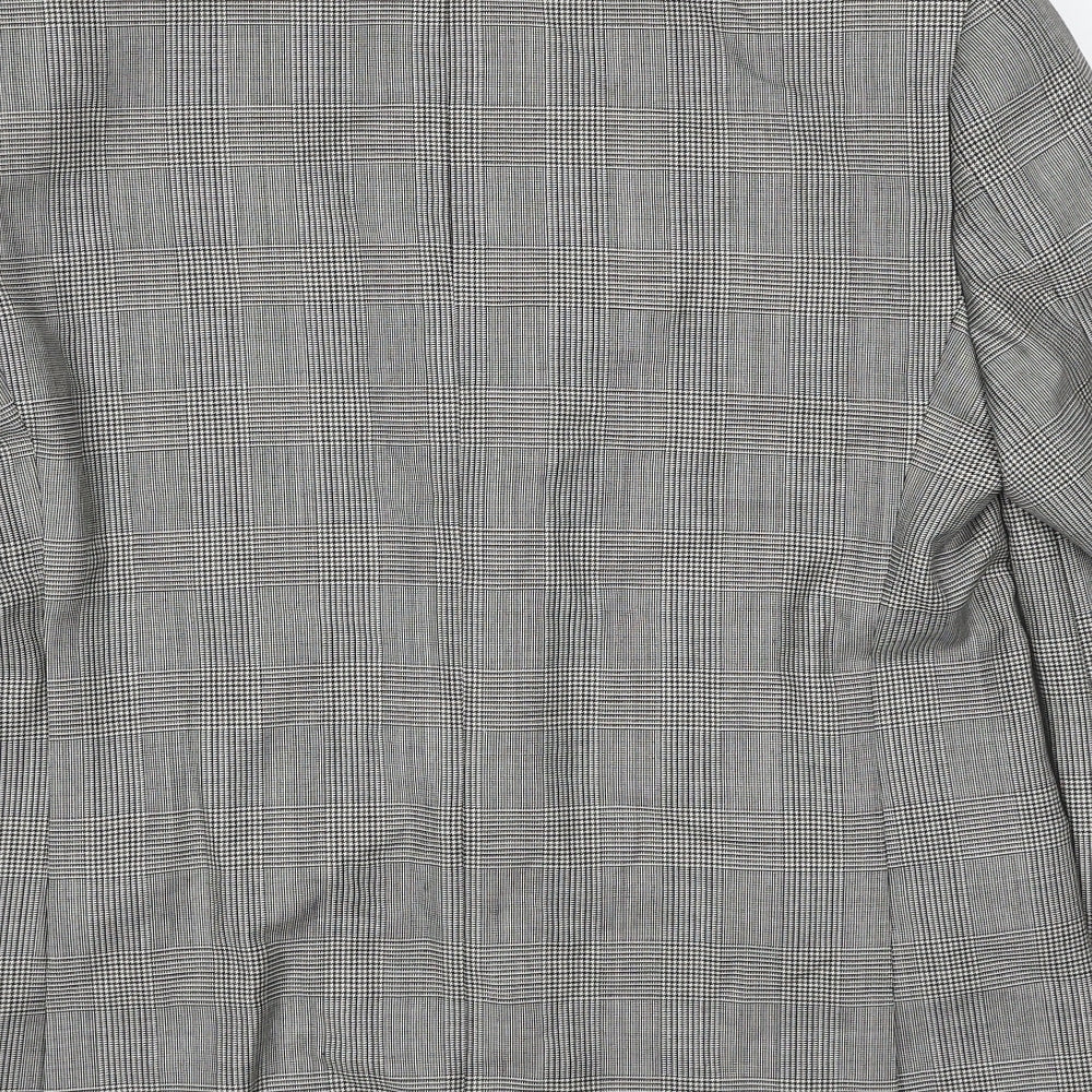 Mens UK Size 40 Marks and Spencer Regular Grey Suit Jacket