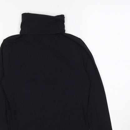 Gap Womens Black Cotton Pullover Sweatshirt Size S Pullover