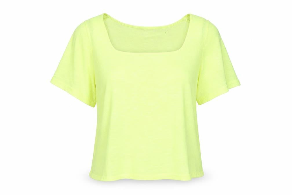 Womens UK Size 14 NEXT Yellow Basic Blouse