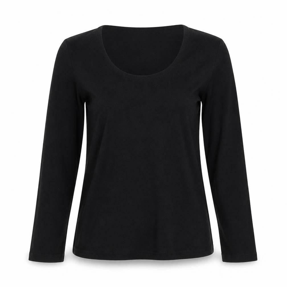 Womens UK Size 10 Emreco Black Pullover Jumper