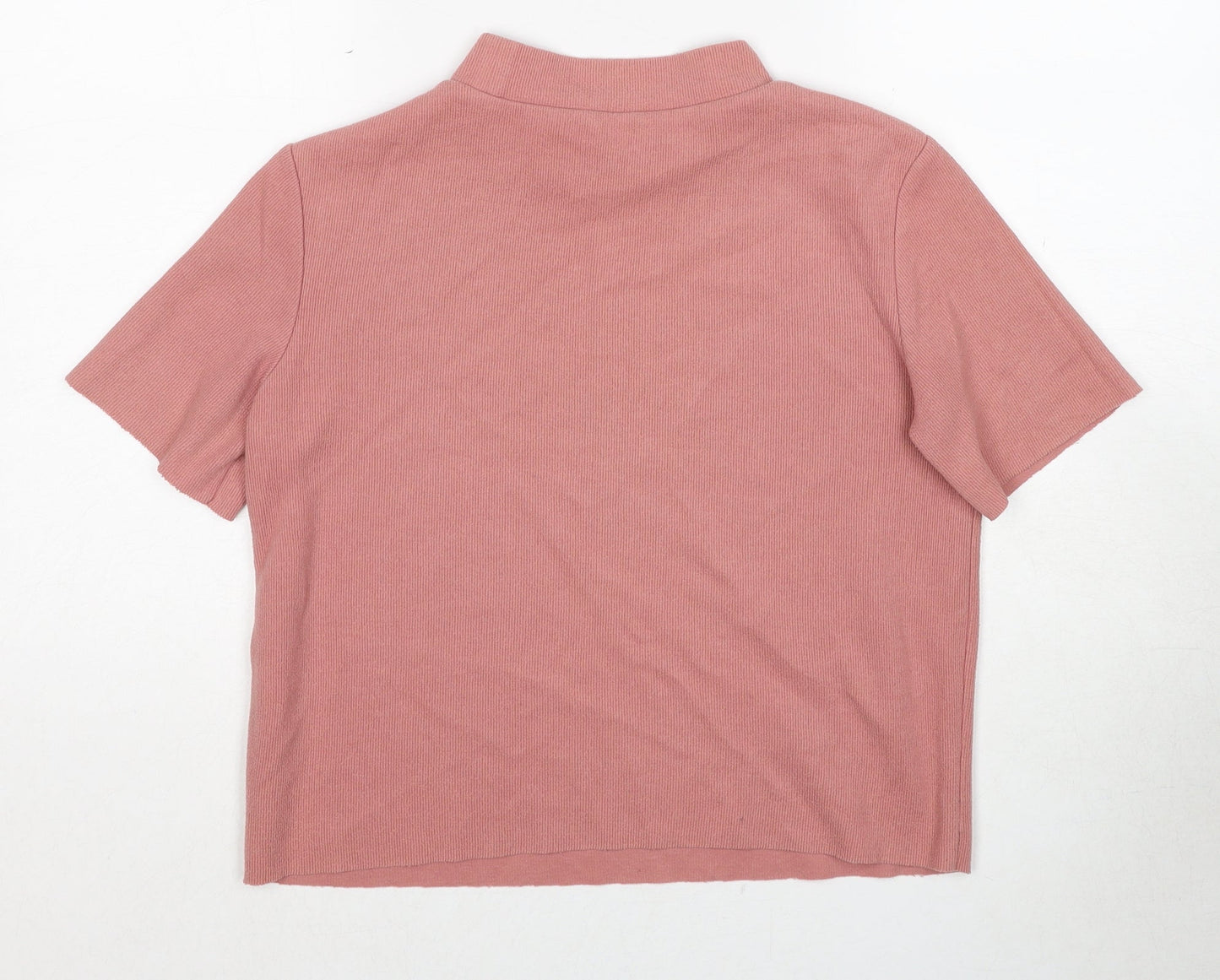 Womens UK Size M Zara Pink Pullover Jumper