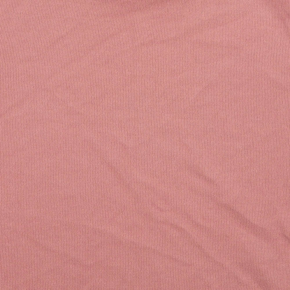 Womens UK Size M Zara Pink Pullover Jumper