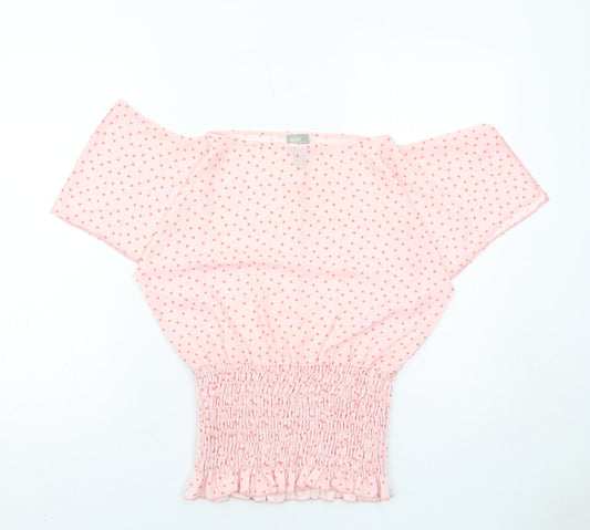Womens UK Size 6 ASOS Pink Basic Blouse